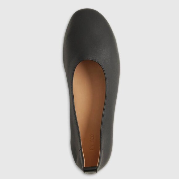 Quince Italian Leather Glove Ballet Flat - Picture 6 of 6